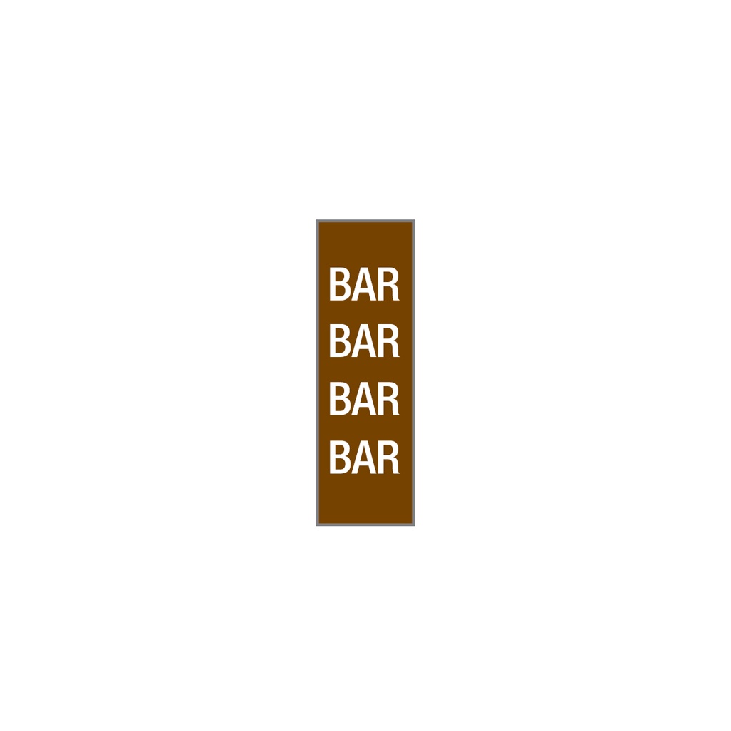 RUSKEA/VALKOINEN BAR