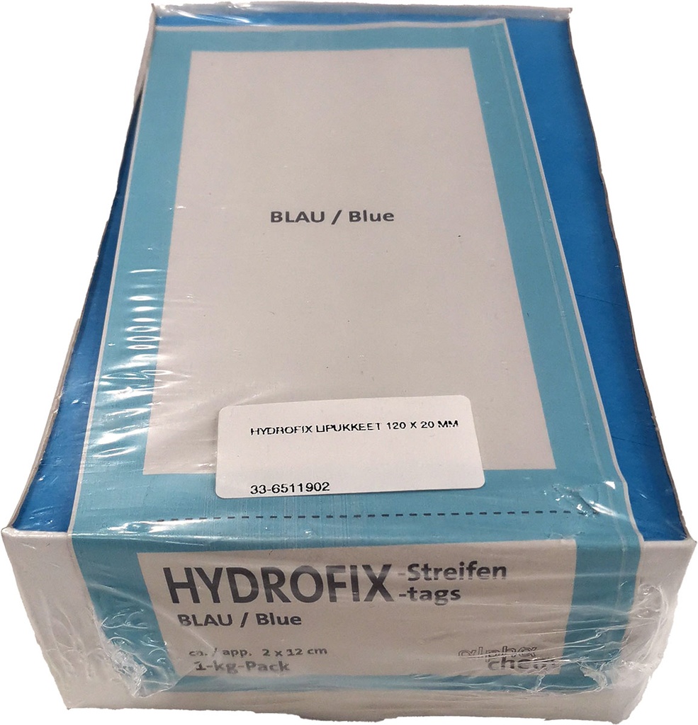 HYDROFIX LIPUKKEET 120 X 20 MM, SININEN