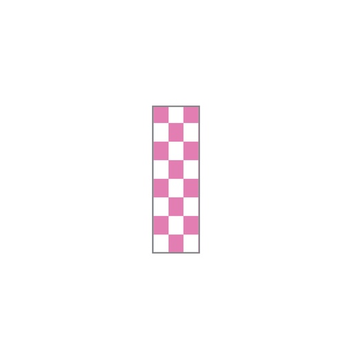 [721-T2200111] VALKOINEN/PINKIT RUUDUT