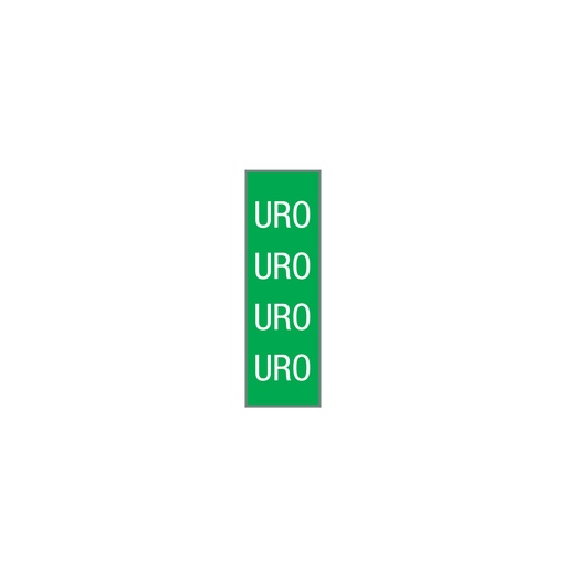 [721-T616-03] VIHREÄ/VALKOINEN "URO"