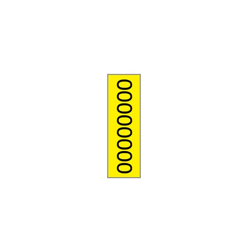 [721-T8000509] MUSTA 0/KELTAINEN TEIPPI-
